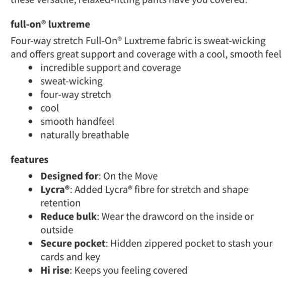 Lululemon Keep Moving Pant 7/8 High-Rise Black with Drawstring - Picture 2 of 13